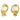 Bulgari 1970s Earrings Carved Rock Crystal 18K Yellow Gold Clip-Ons