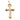 18K Gold Cross Charm Pendant Yellow gold
