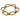 Vintage Chunky Gold Bracelet Uno A Erre 14K Two Tone Gold Bracelet