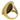 David Yurman 18K Cable Coil Diamond Ring Yellow Gold Size 7.5