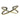 David Yurman Two Row Crossover Bracelet Sterling Silver 18K Yellow Gold