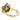 Mikimoto Pearl Diamond Ring 18K Yellow Gold Cultured Pearls Size 7