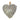 Cartier Paris Diamond Heart Pendant Brooch Edwardian Platinum Topped 18K