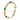 Van Cleef & Arpels Chrysoprase Lapis Lazuli 18K Yellow Gold French Bracelet