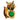 Van Cleef & Arpels Winking Cat Brooch Chalcedony and Emerald 18K Yellow Gold