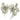 Boucheron Pavé Diamond Earrings 18K White Gold Clip-ons ~7.0 CTW