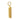 Cartier 1/4th OZ Ingot Bar Charm Pendant 18K Yellow Gold