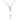 John Hardy Diamond Snake Lariat Necklace Adjustable Citrine End Sterling Silver