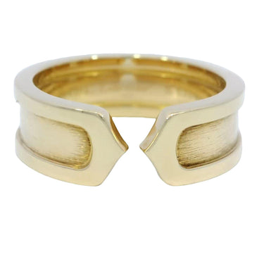 Cartier C De Cartier C2 Ring 18K Yellow Gold Ring Size 5.75