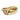Vintage 14K Rolling Ring Yellow Gold Black Enamel SZ6 'Amore Fide' 'Love Faith'