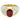 Estate Ruby Diamond Cocktail Ring 18K Yellow Gold ~3.8ctw AGL Certified