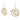 Vintage Sapphire Drop Earrings 18K Yellow Gold Multi-Color ~4.3ctw