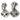 Marina B White Gold Diamond Earrings 18K Circa 1990s