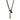 David Yurman Two-Tone Quatrefoil Lariat Chain Necklace Sterling Silver 18K YG