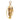 Cartier Paris Rooster Pendant Charm in 18K Yellow Gold, circa 1950s–60s