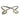 David Yurman Two Row Crossover Bracelet Sterling Silver 18K Yellow Gold