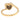 Cartier Diamond Heart Ring 18K Yellow Gold 1990s