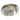 Bulgari Spiga Pave Diamond Ring 18K White Gold