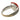 Pomellato Coral Capri Ring Diamond Shoulders 18K White Gold