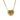 14K Diamond Puffy Heart Pendant Necklace Yellow Gold Size 16"