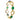 Van Cleef & Arpels Chrysoprase Lapis Lazuli 18K Yellow Gold French Bracelet