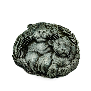 Rare Vintage Buccellati Italian Sterling Silver Lion Belt Buckle