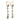 Victorian Diamond Drop Earrings 18K Silver Topped ~2.24ctw