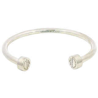 Tiffany & Co. Circle Edge Cuff Return to Tiffany Bracelet 6" Size