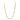 Bulgari 18K Curb Necklace Chain 35" Yellow Gold