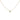 Tiffany & Co. Elsa Peretti Diamonds by the Yard Solitaire Necklace 18K .5ct