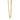 Bulgari 18K Yellow Gold Rolo Chain Necklace, Adjustable Length 25"