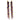Marina B Pyramid Dangle Earrings 18K Yellow Gold Amethyst Peridot, Circa 1990s