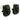 Kieselstein Cord 18K Gold Earrings Egyptian Revival Black Gold