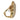 Bulgari Pavé Diamond Earring Teardrop Puzzle Design 18K Yellow Gold