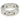 Cartier Maillon Panthère Triple Row Ring 18K White Gold Size 62