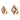 Van Cleef & Arpels Invisible-Set Ruby and Diamond Earrings 18K Yellow Gold