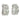 Cartier Maillon Panthère Diamond Hoop Earrings Vintage 18K White Gold W/ Papers