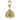 Paul Morelli Meditation Bell Pendant Multigem 18K Yellow Gold