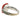 Pomellato Coral Capri Ring Diamond Shoulders 18K White Gold