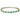 Estate Emerald Diamond Tennis Bracelet 18K White Yellow Gold ~11.25ctw