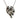 Victorian Old European Cut Diamond Pendant Necklace 10K and Sterling Silver
