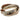 Tiffany & Co. 1837 Interlocking Bangle Bracelet Sterling Silver & Rubedo Metal