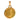 French Virgin Mary Charm Pendant Vintage 18K Yellow Gold
