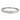 Roberto Coin Cento Collection 18K White Gold and Diamond Thin Bangle Bracelet