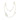 Estate Diamond Circle Necklace 18K Yellow Gold 36" length ~2.1ctw Designer