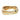 Vintage 14K Rolling Ring Yellow Gold Black Enamel SZ6 'Amore Fide' 'Love Faith'