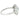 Art Deco Three Stone Ring Sapphire Diamond Platinum 14K sz 10.75 AGL CERTIFIED