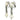 Bulgari Pearl Diamond Earrings Passo Doppio Drop Earrings 18K White Gold