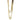 Bulgari 18K Curb Necklace Chain 35" Yellow Gold