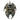 18K Skull Bat Pendant Pavé Blue Sapphire Diamond Accents Yellow Gold
